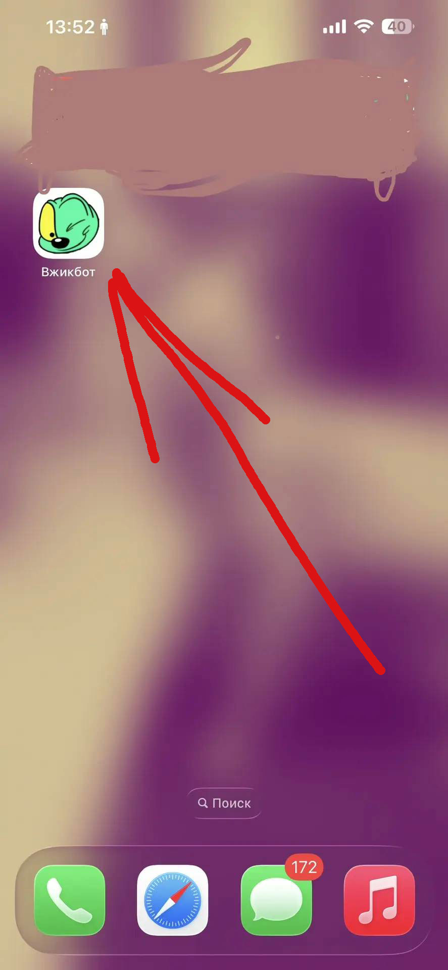 Установка Вжикбот на iOS шаг 7